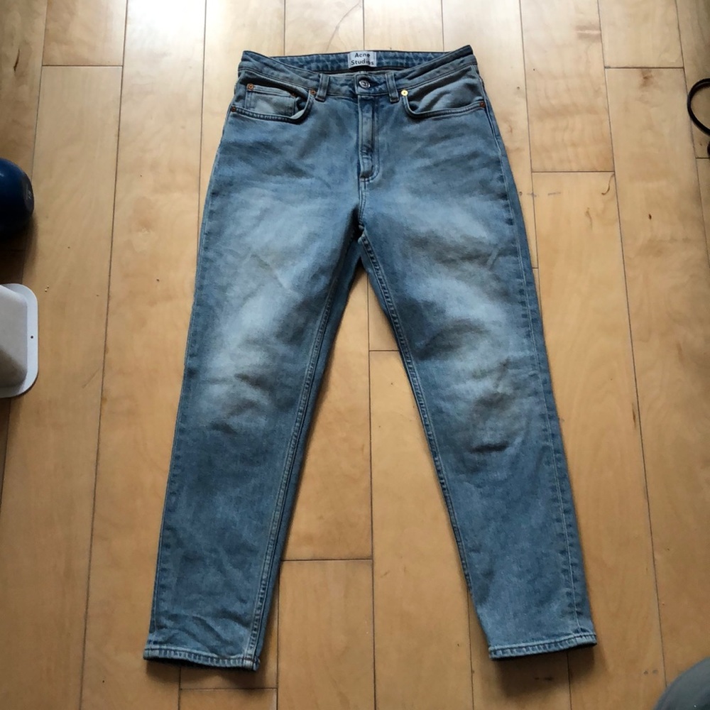 ACNE high rise cropped jeans